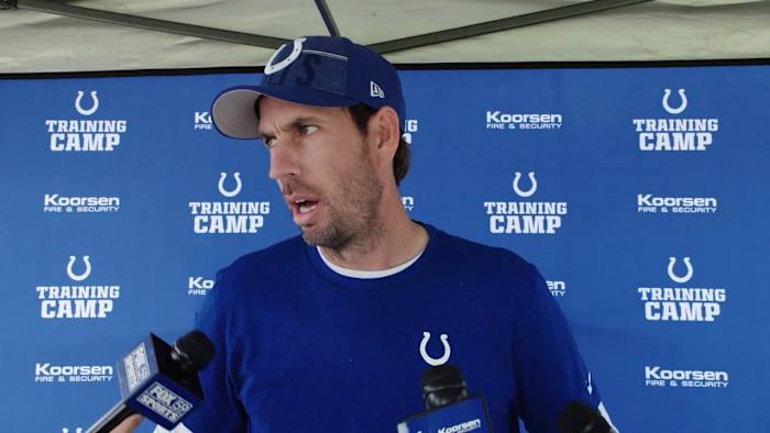 Shane Steichen on Anthony Richardson Joint Practice